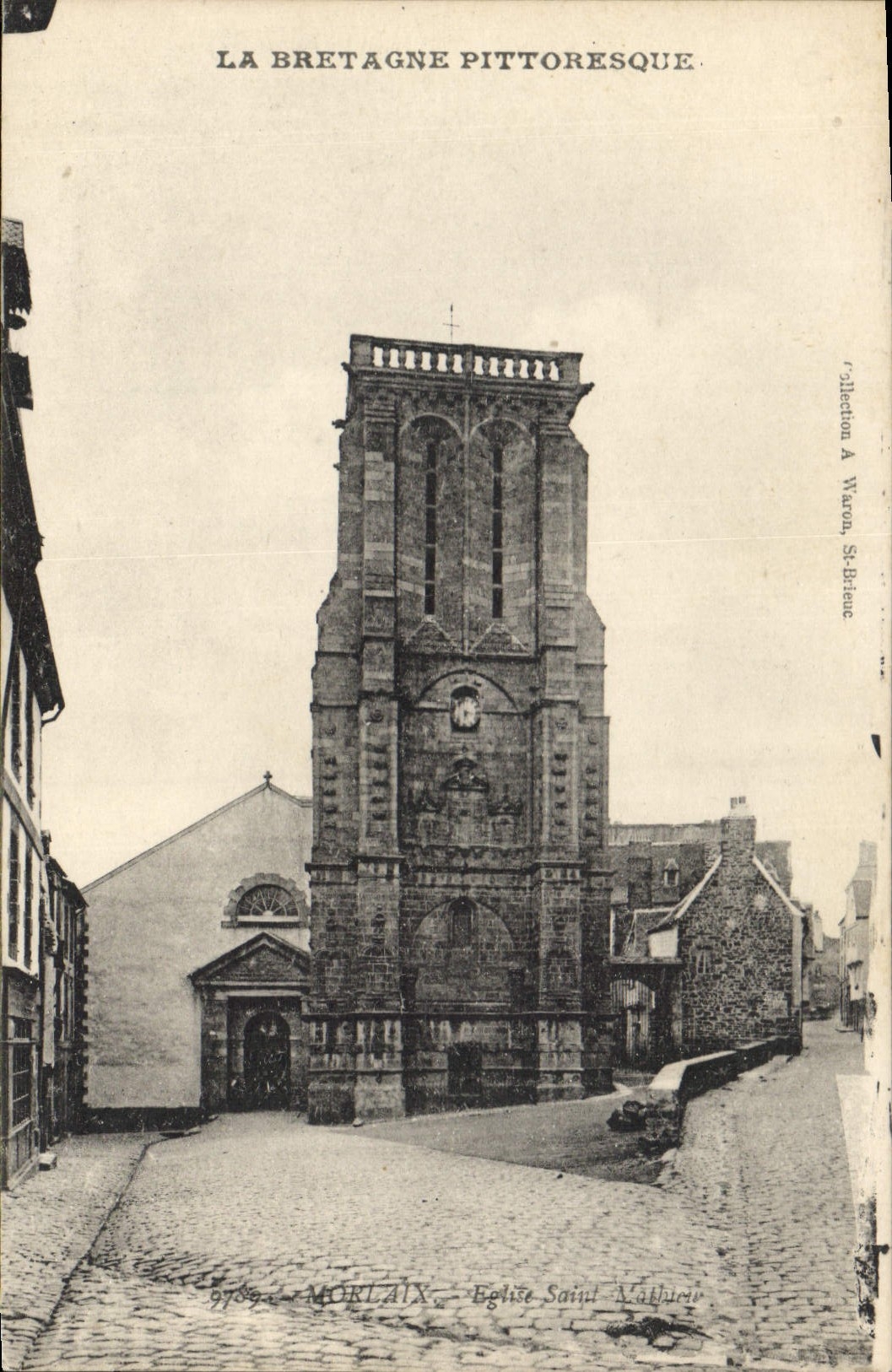 CPA La Bretagne Pittoreaque Morlaix l'Eglise Ste Melaine 