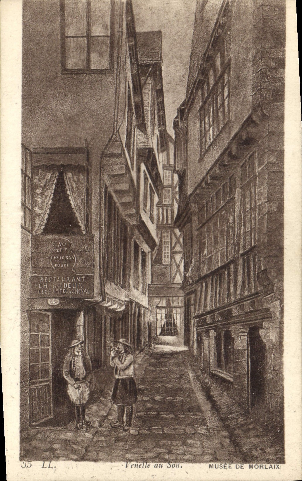 CPA Venelle au Son Musee de Morlaix 