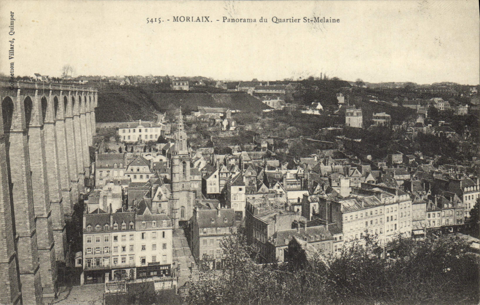 CPA Morlaix Panorama du Quartier St Melaine