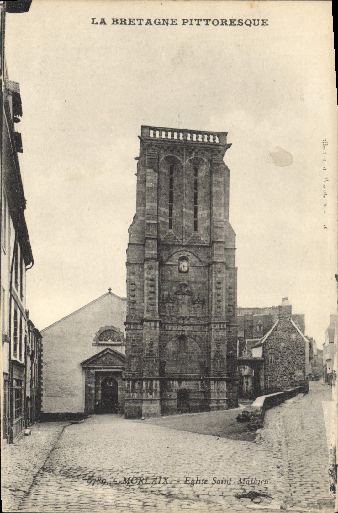 CPA Morlaix Eglise St Mathieu 