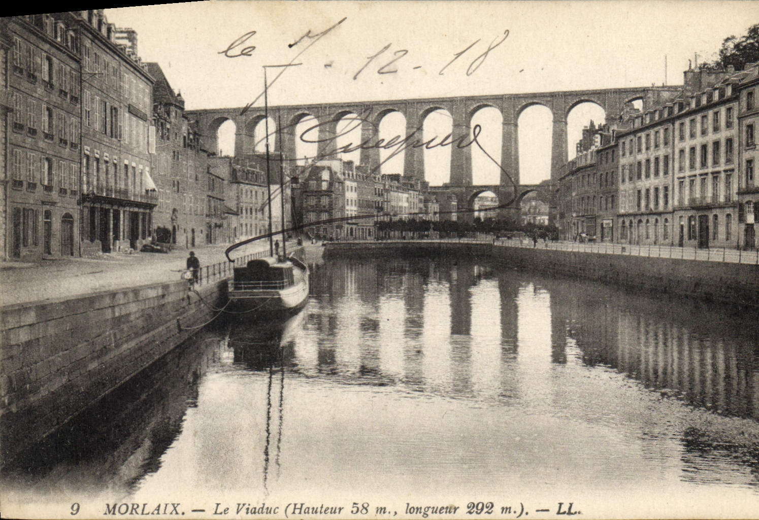 CPA Morlaix le Viaduc 
