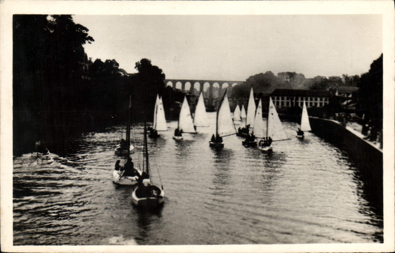 CPA Morlaix Finistere Bateaux