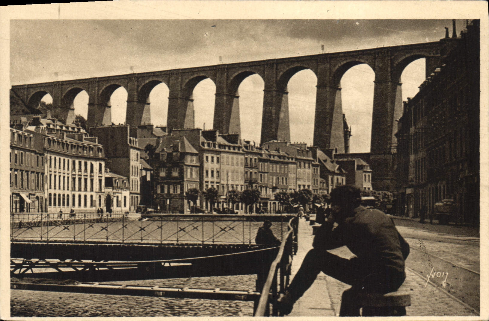 CPA Bretagne Morlaix Finistere Le Viaduc 