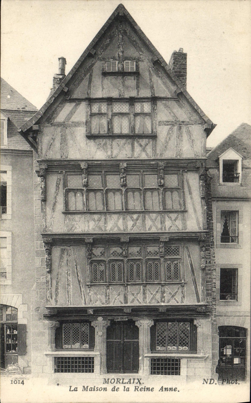 CPA Morlaix La Maison de la Reine Anne 