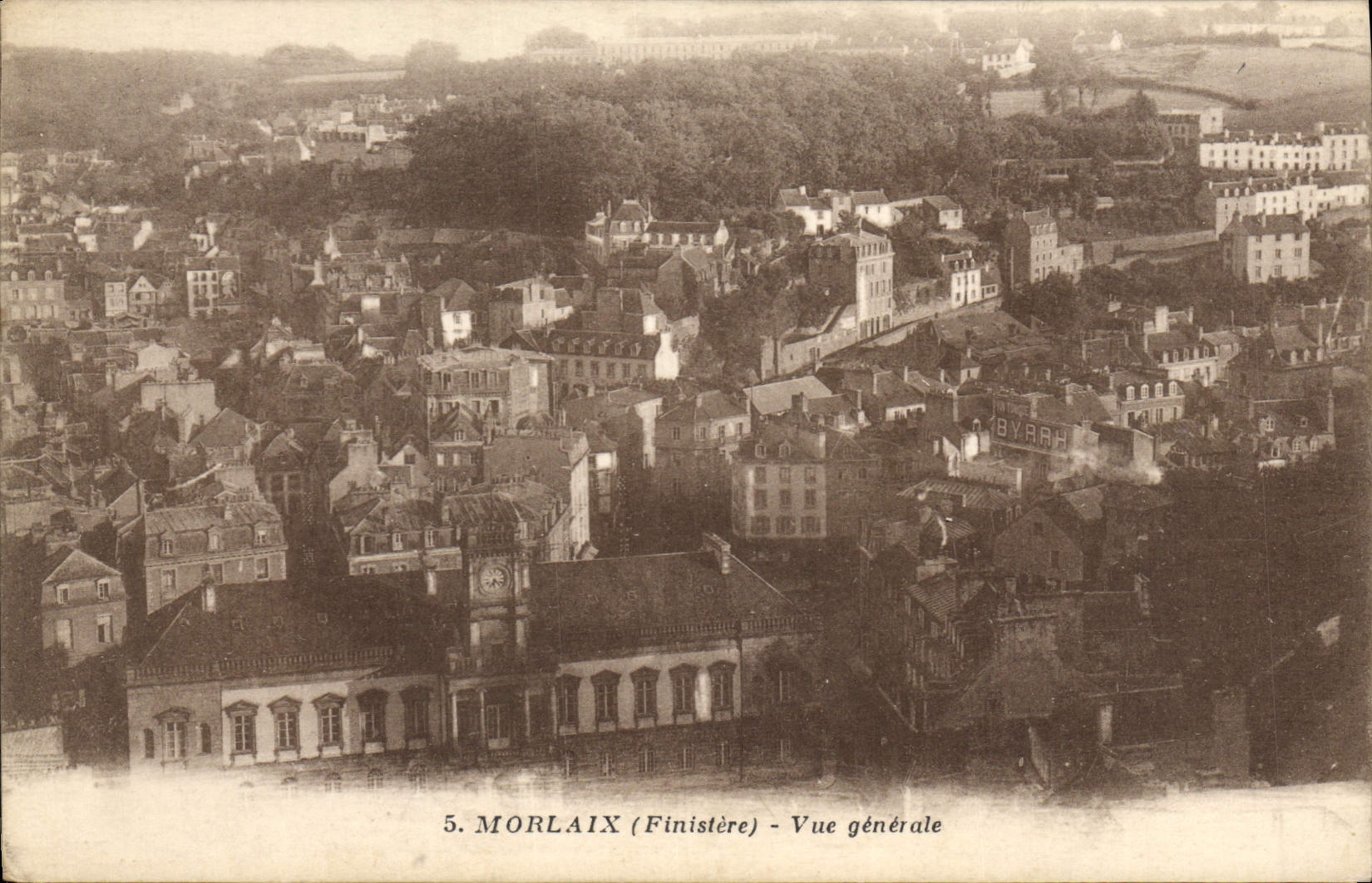 CPA Morlaix Finistere Vue generale 