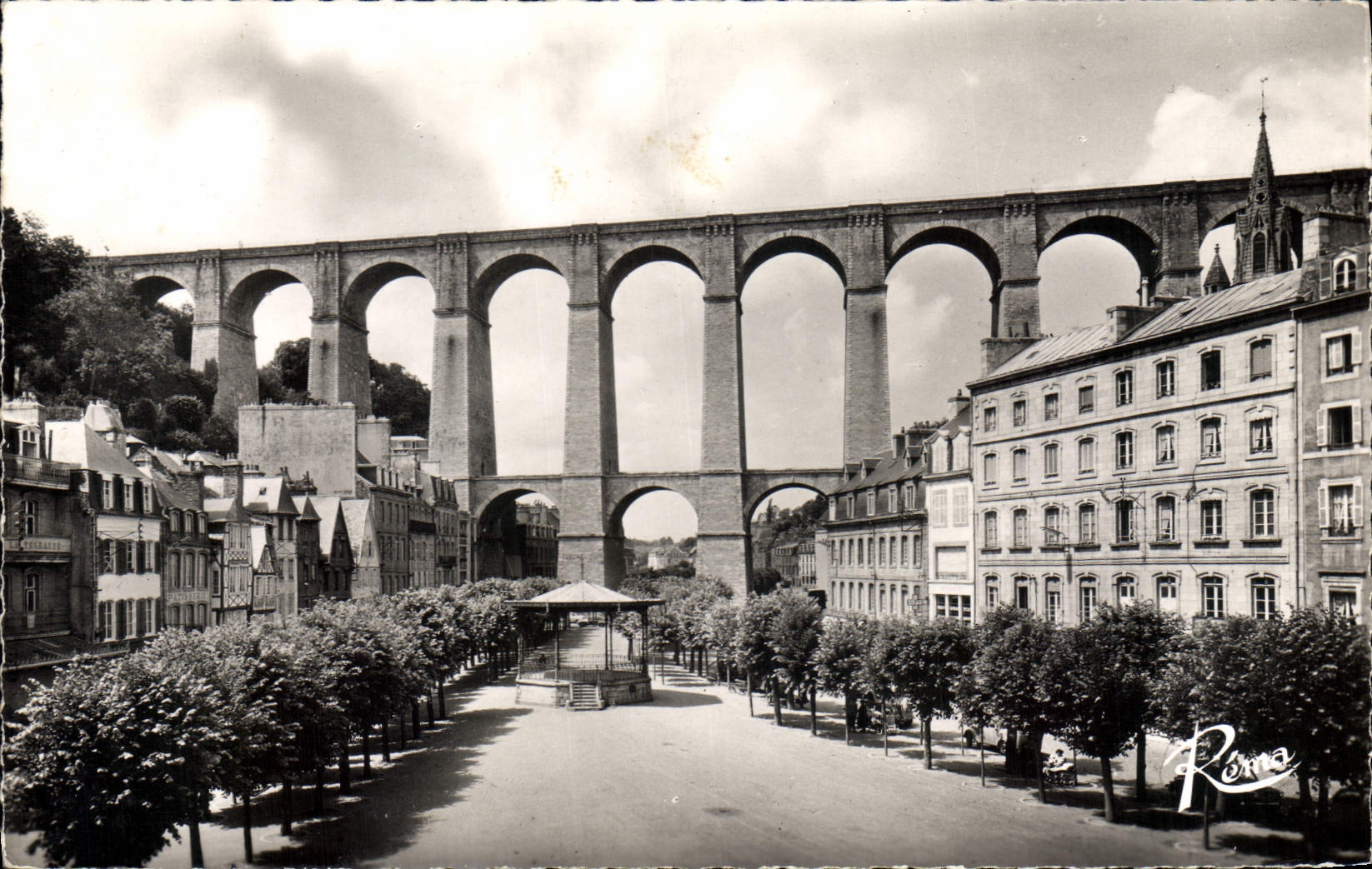 CPA Morlaix Finistere Le Viaduc 