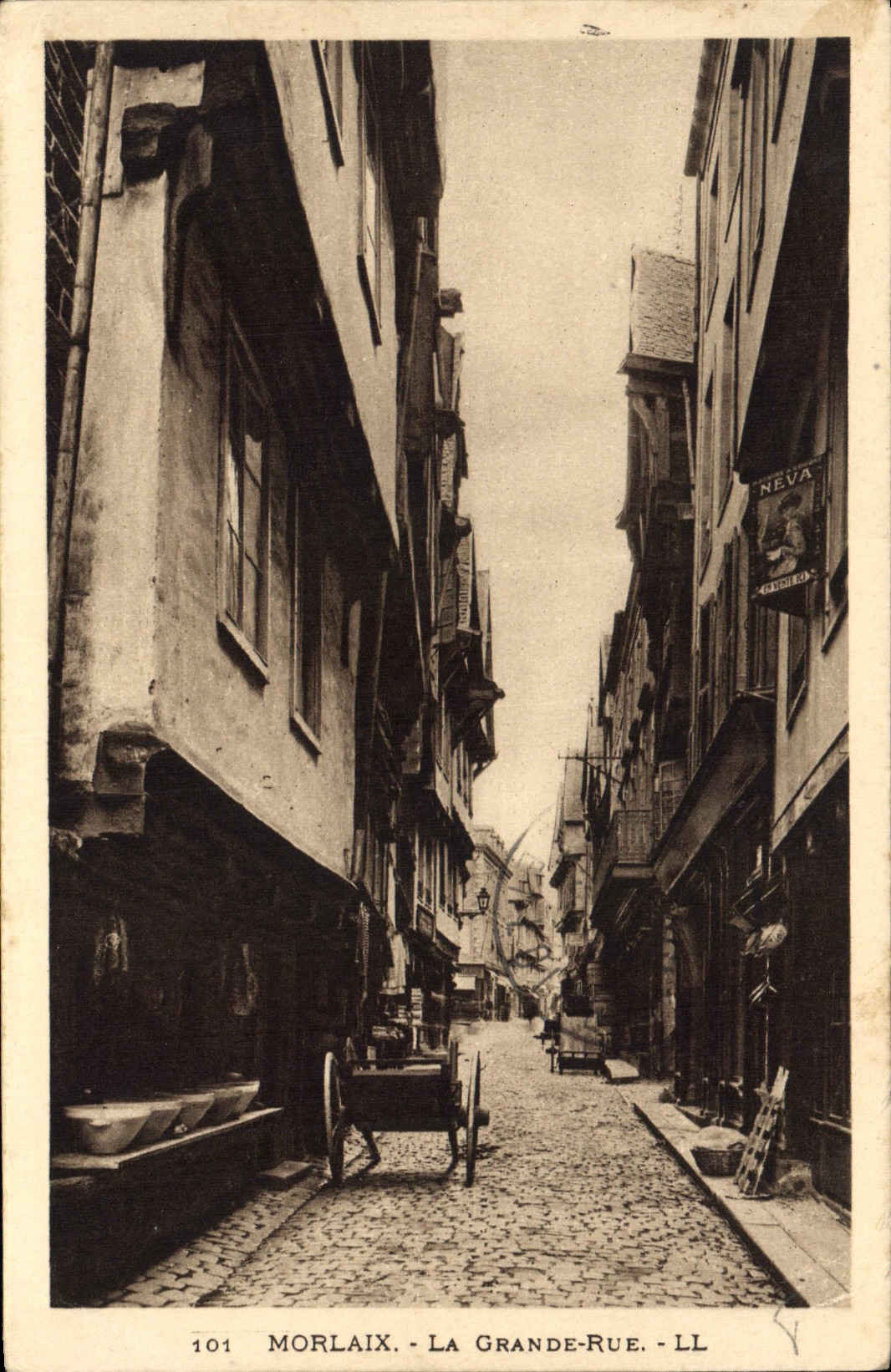 CPA Morlaix La Grande Rue 