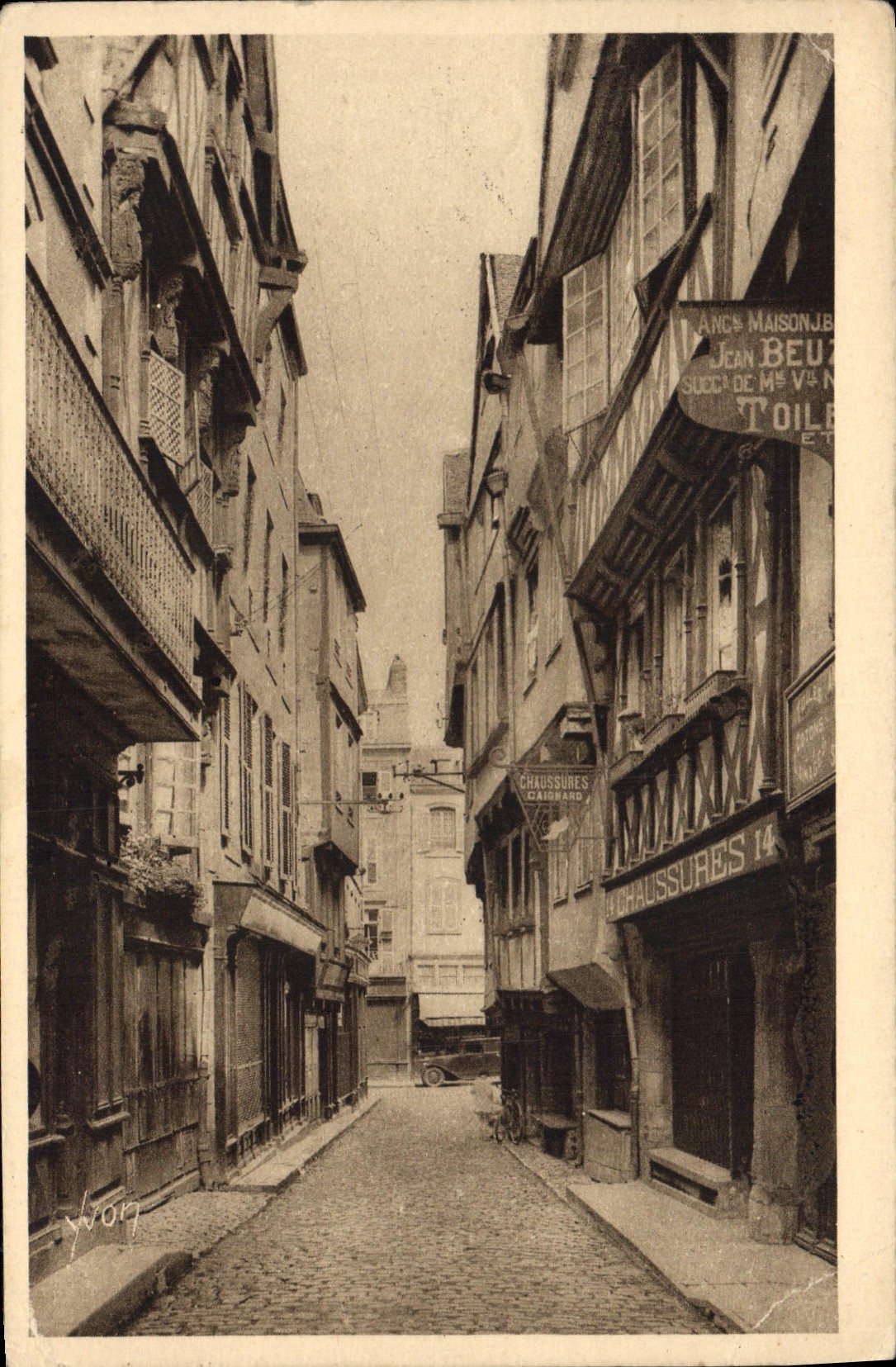 CPA Bretagne Morlaix Finistere Vieille Rue 