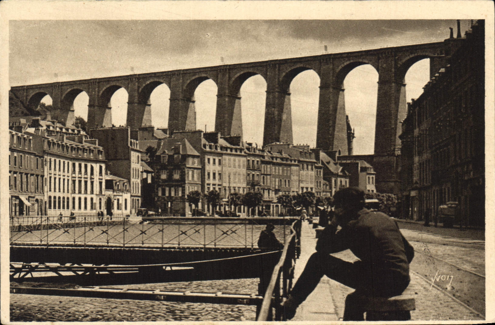 CPA Bretagne Morlaix Finistere Le Viaduc 