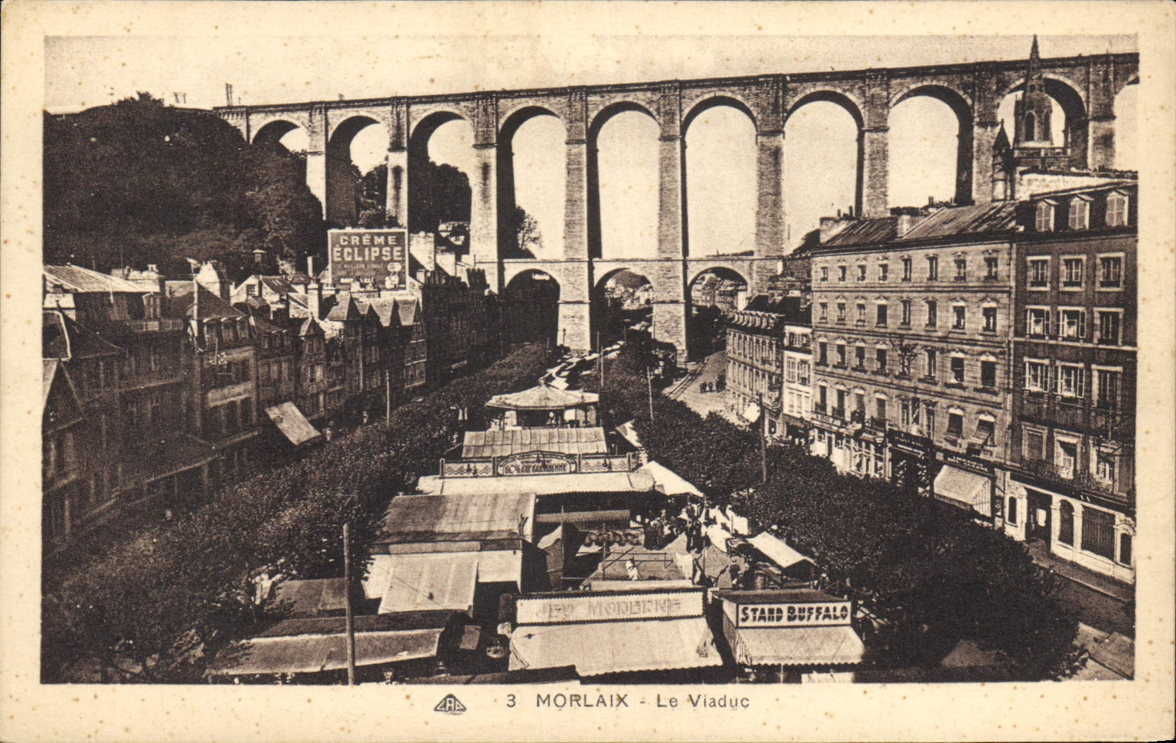 CPA Morlaix le Viaduc 