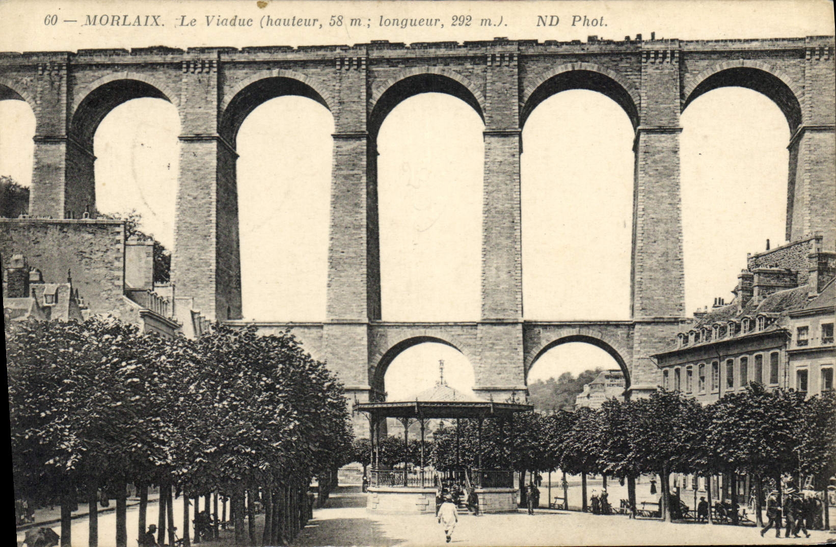 CPA Morlaix le Viaduc 