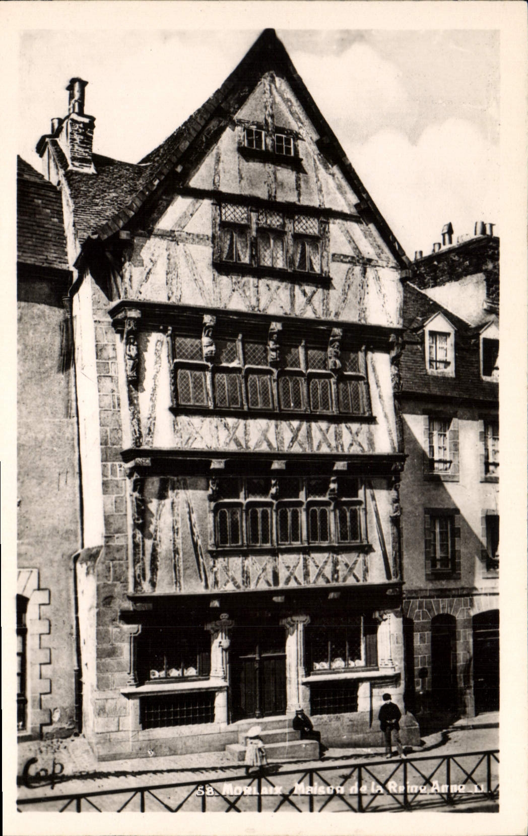 CPA Morlaix Maison de la Reinne Anne 
