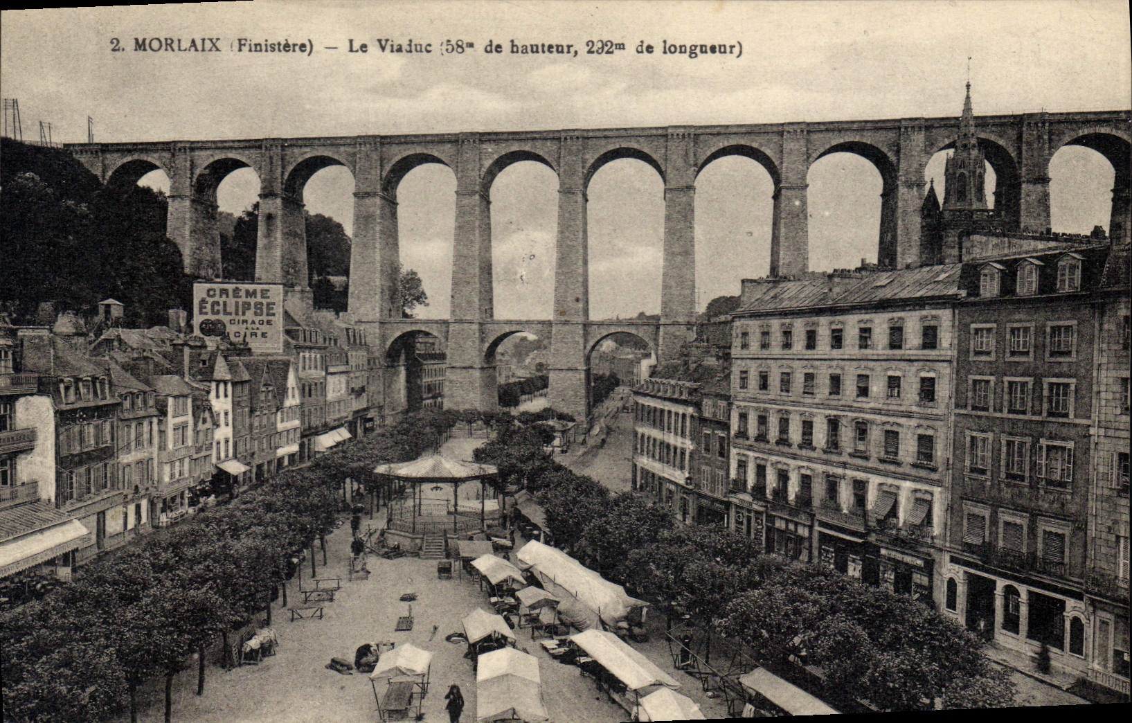 CPA Morlaix Finisterie Le Viaduc 