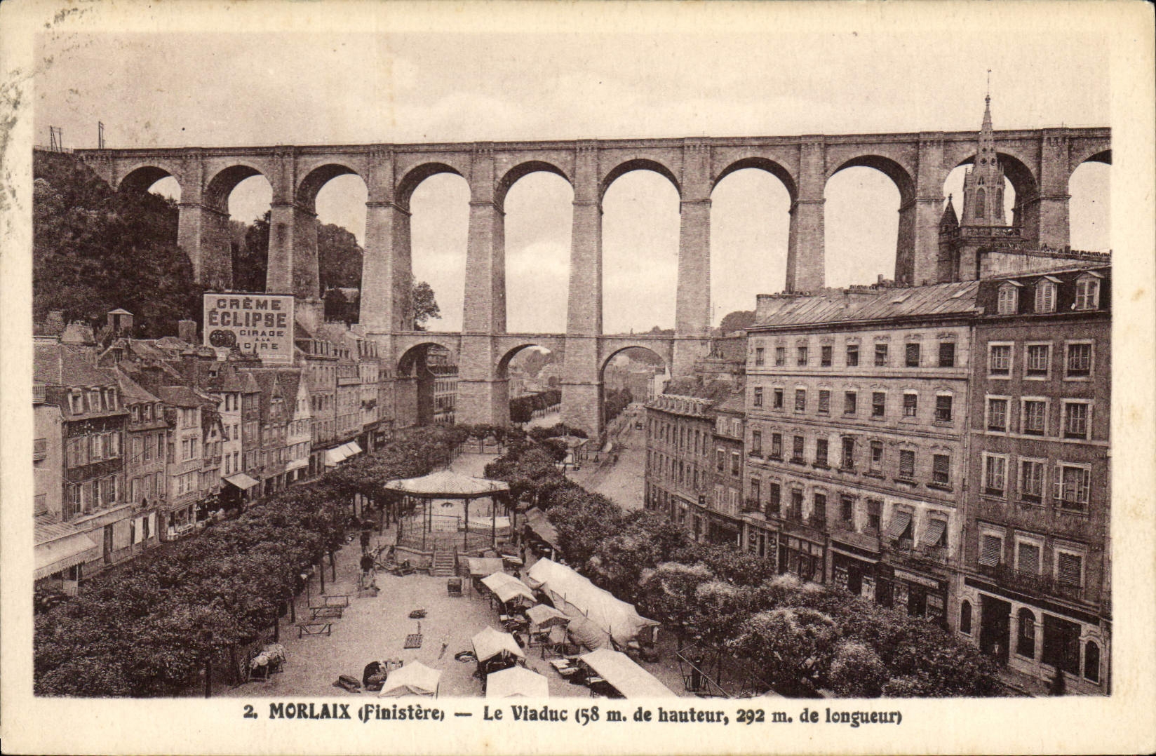 CPA Morlaix Finistere Le Viaduc 