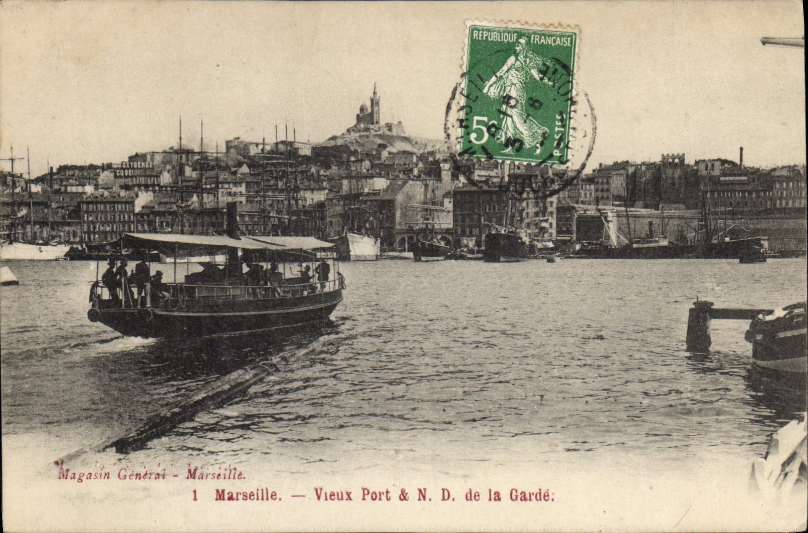 CPA Marseille Vieuc Port