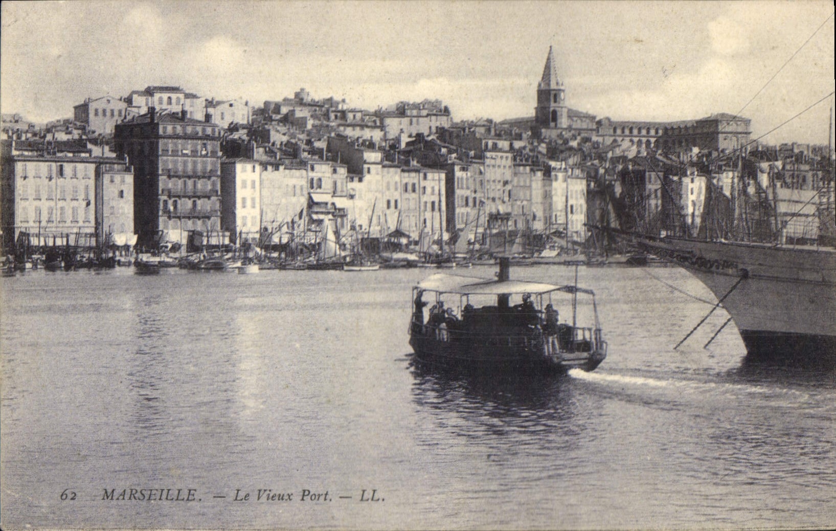 CPA Marseille Le Vieux Port 