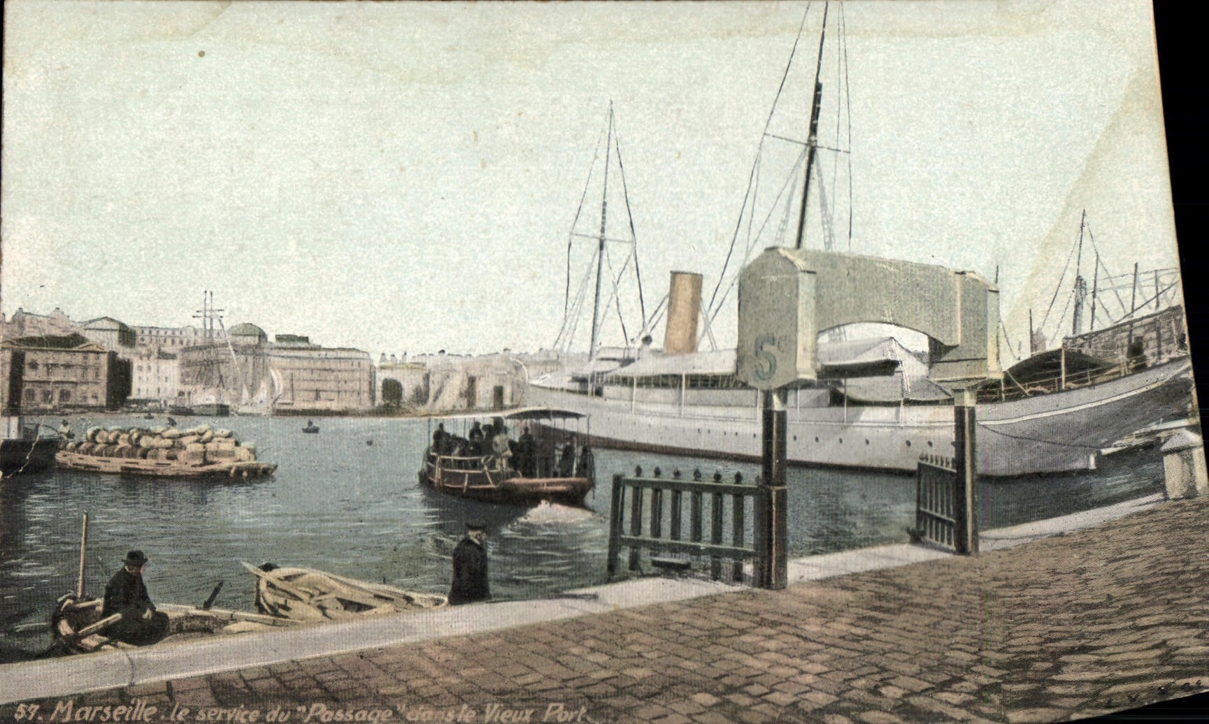 CPA Marseille to service du Passage Vieux Port