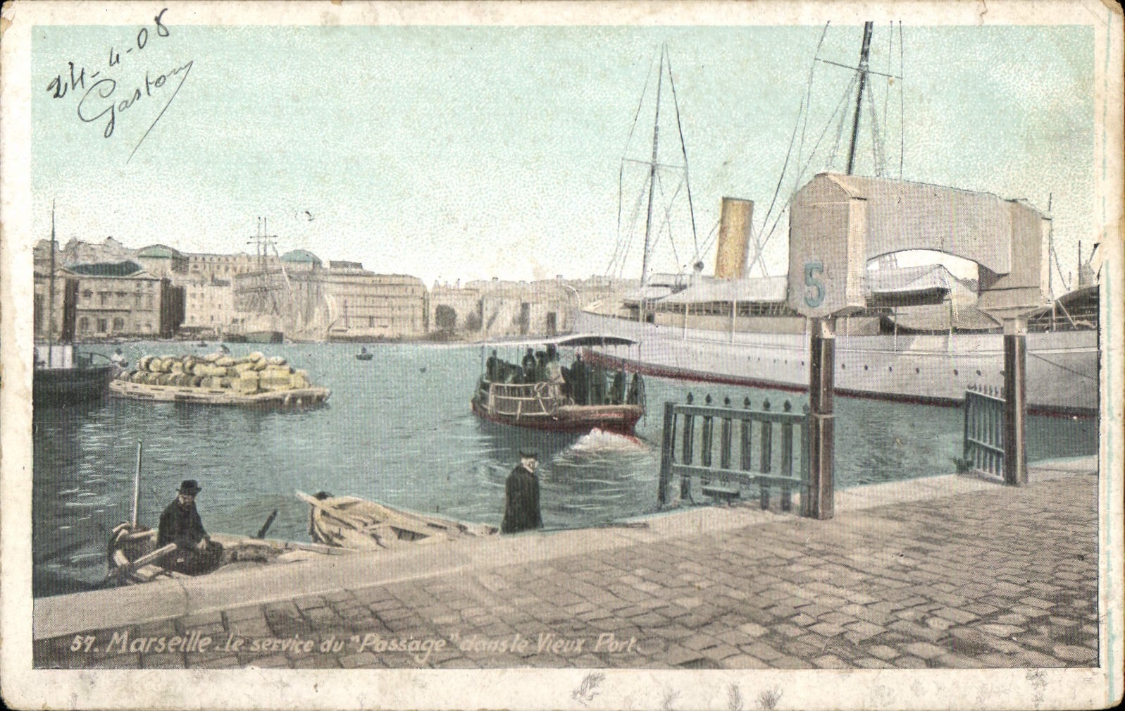 CPA Marseille to service du Passage Vieux Port