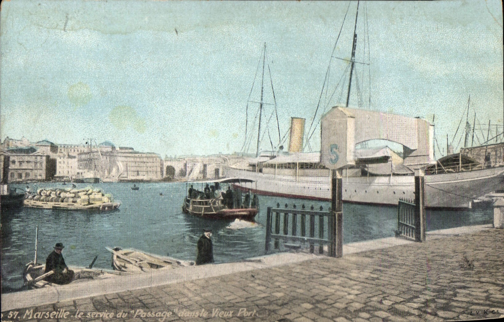 CPA Marseille to service du Passage Vieux Port