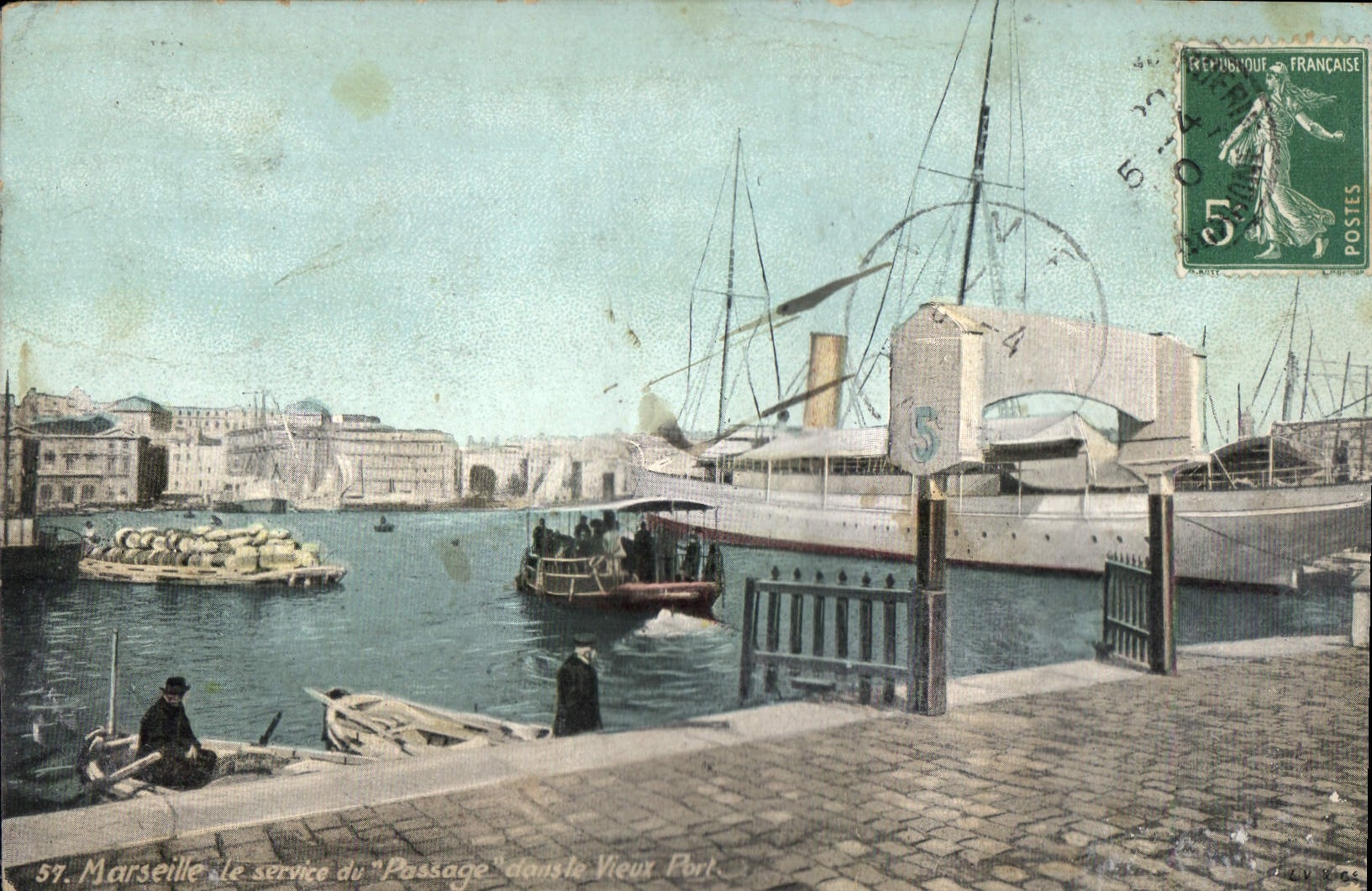 CPA Marseille to service du Passage Vieux Port