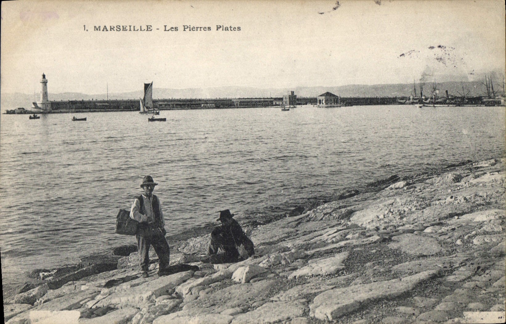 CPA Marseille Les Pierres Plates