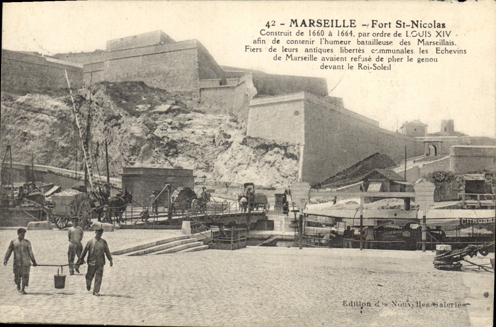 CPA Marseille Fort St Nicolas