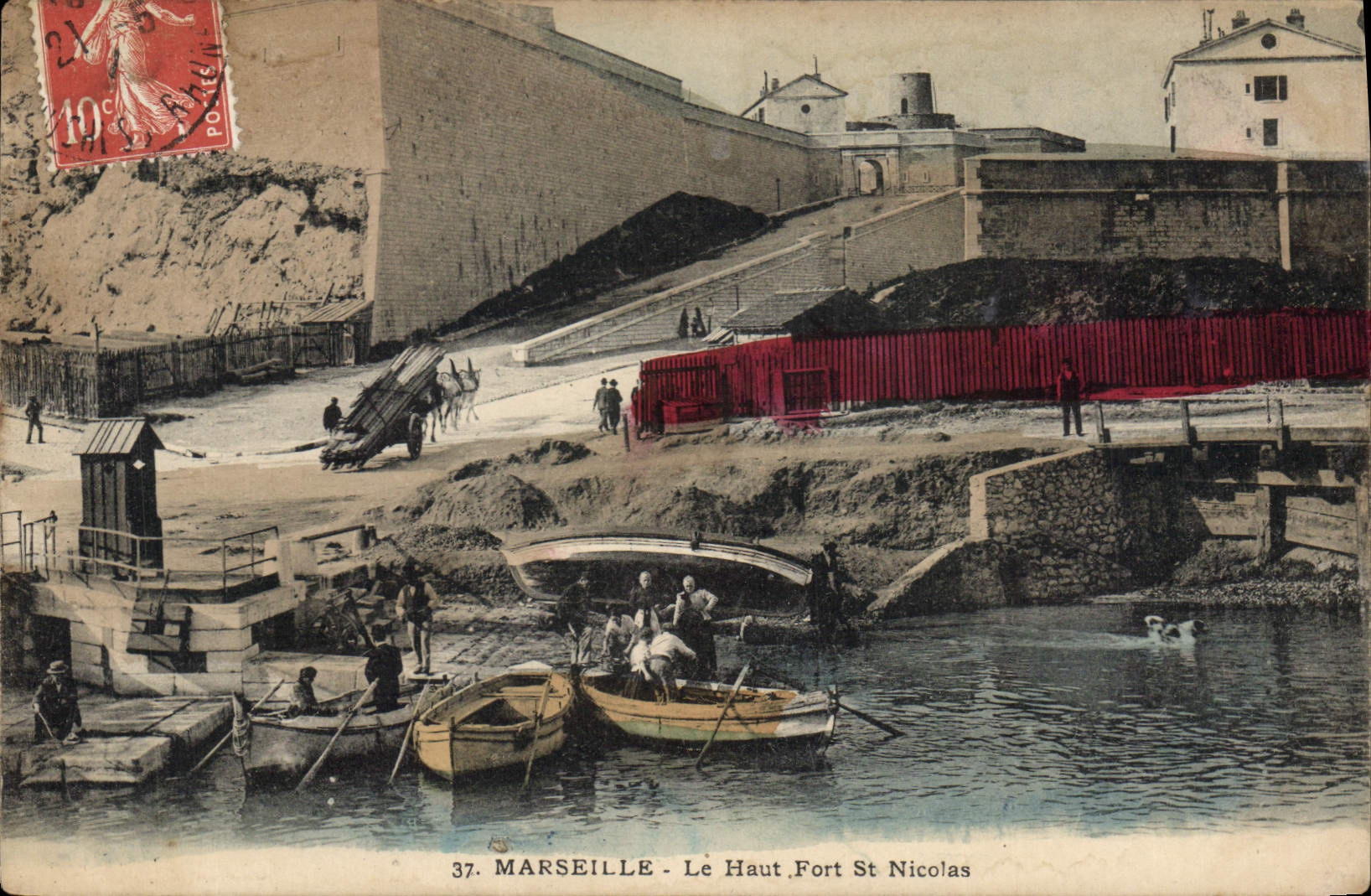 CPA Marseille Le Haut Fort St Nicolas