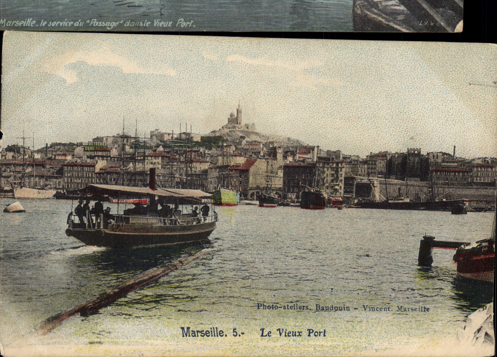 CPA Marseille Le Vieux Port 