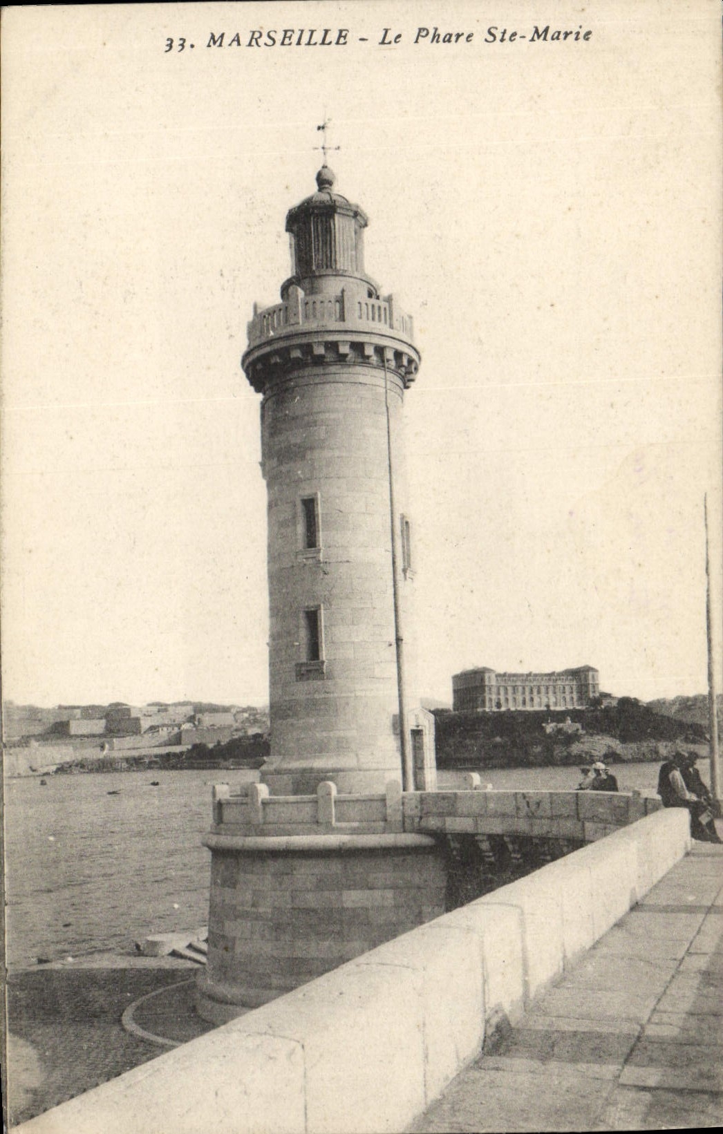 CPA Marseille Le Phare Ste Marie