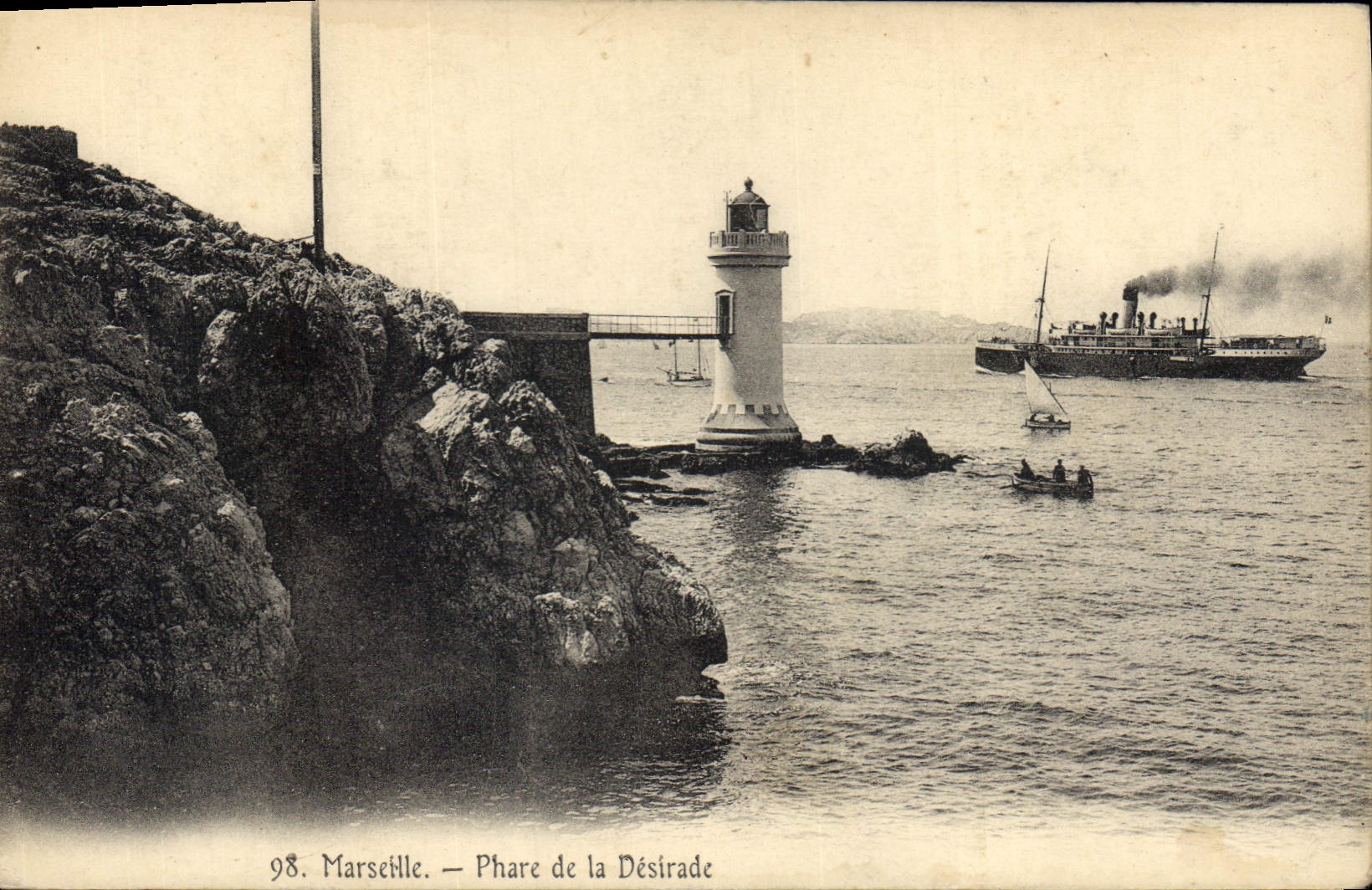 CPA Marseille Phare de la Desitrade
