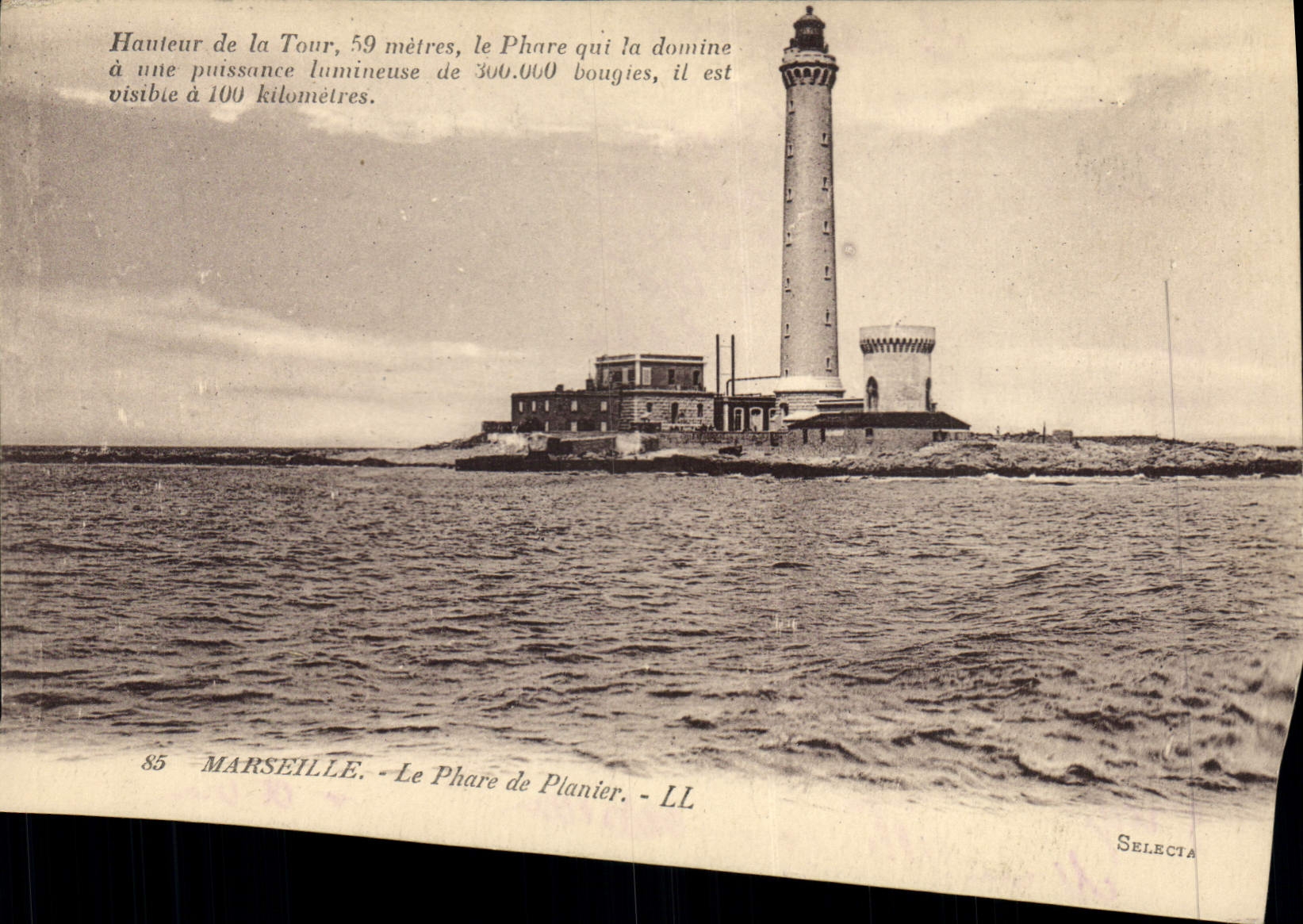 CPA Marseille Le Phare de Planier