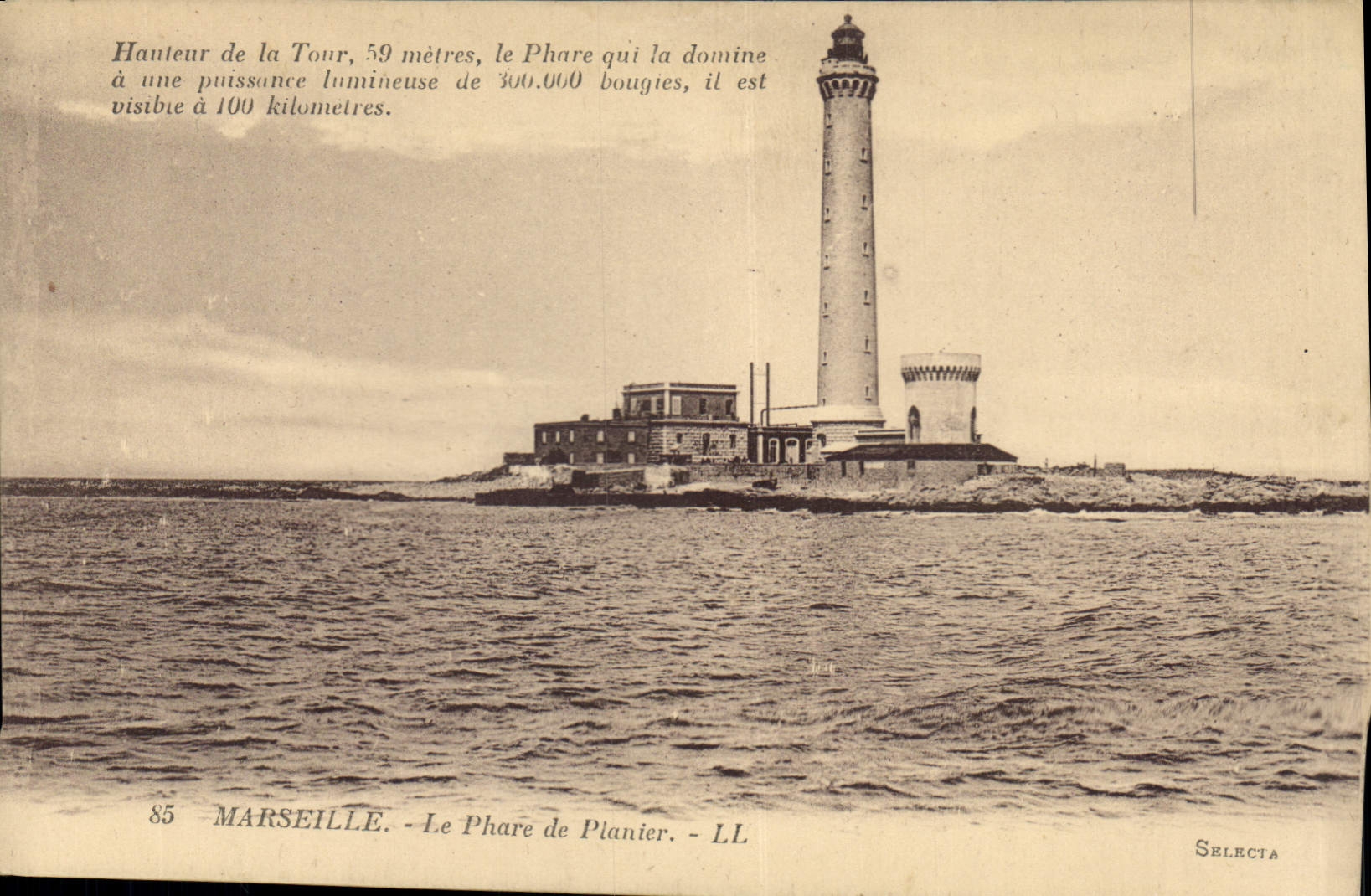 CPA Marseille le Phare de Planier