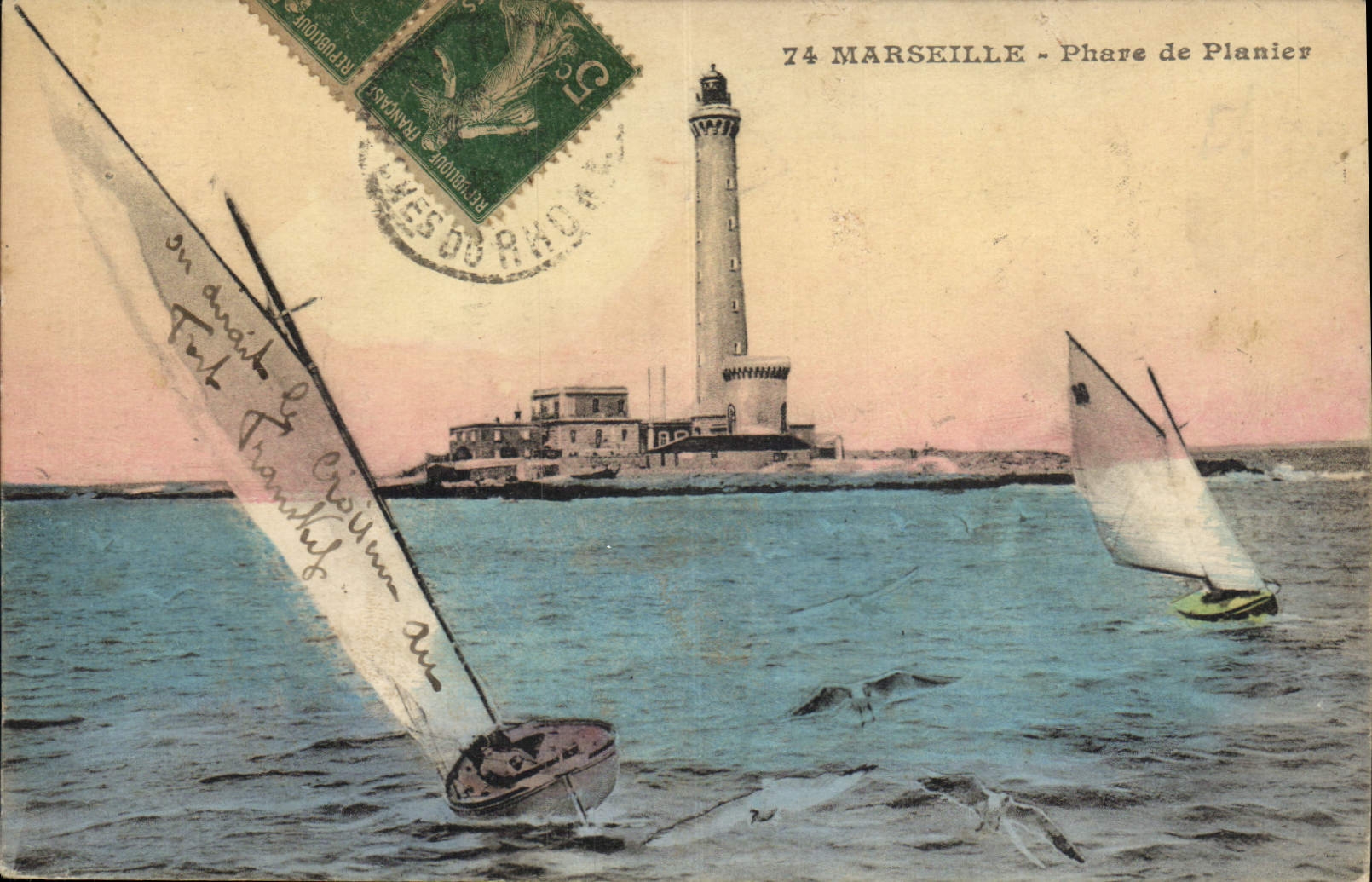 CPA Marseille le Phare de Planier