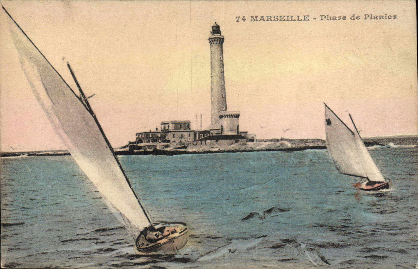 CPA Marseille le Phare de Planier