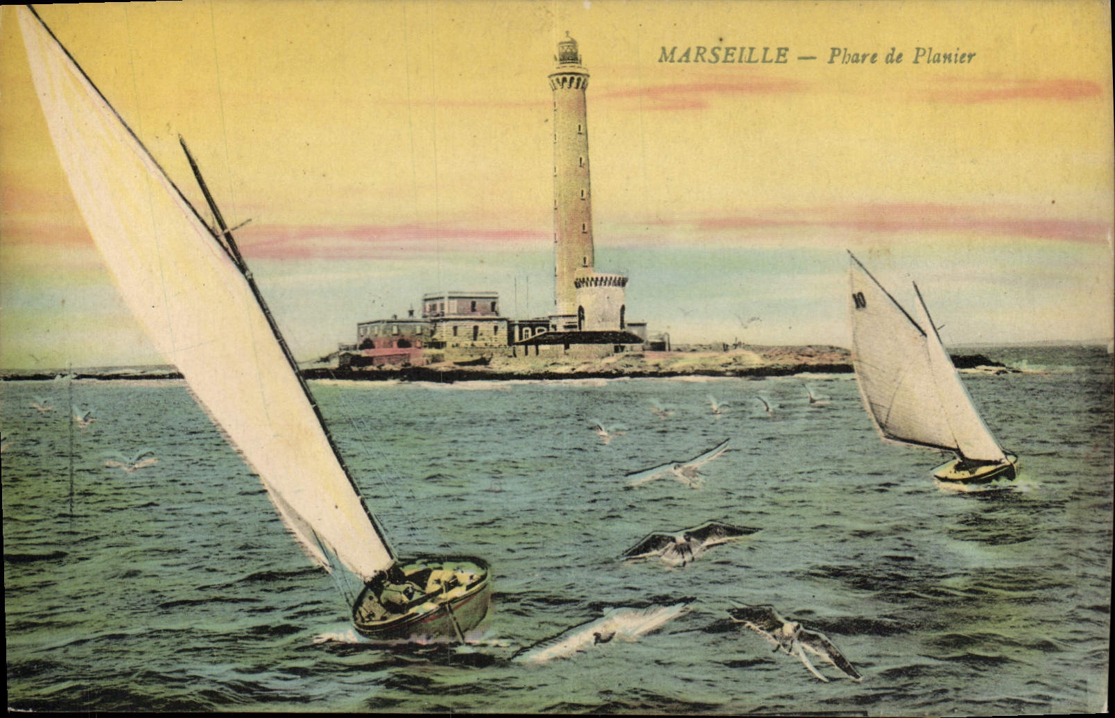 CPA Marseille le Phare de Planier