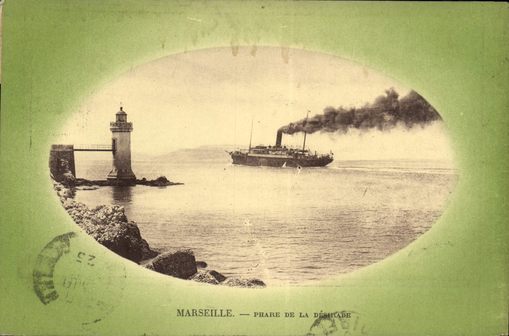 CPA Marseille Phare de la Desirade 
