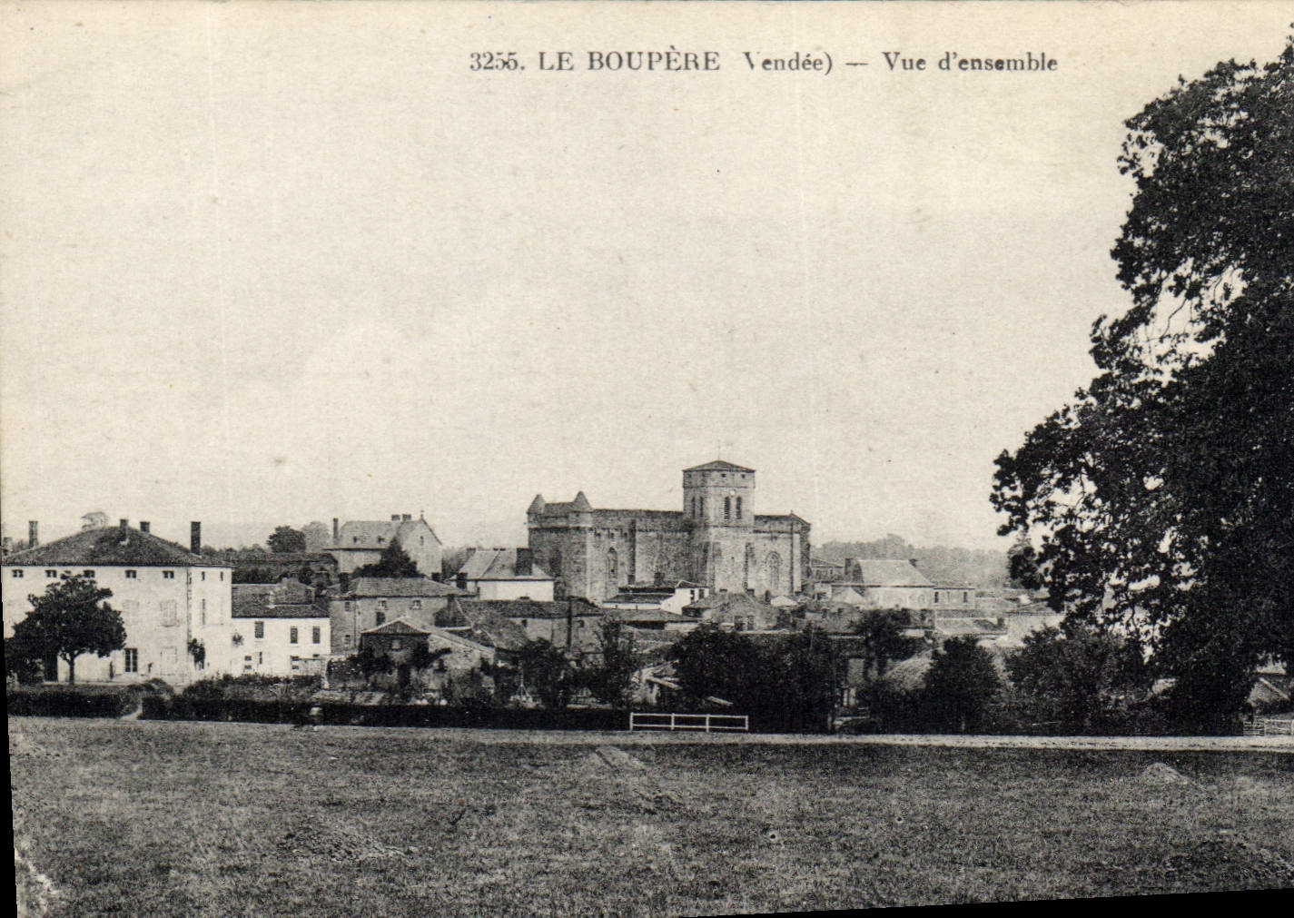 CPA Le Boupere Vendee vue d'ensemble