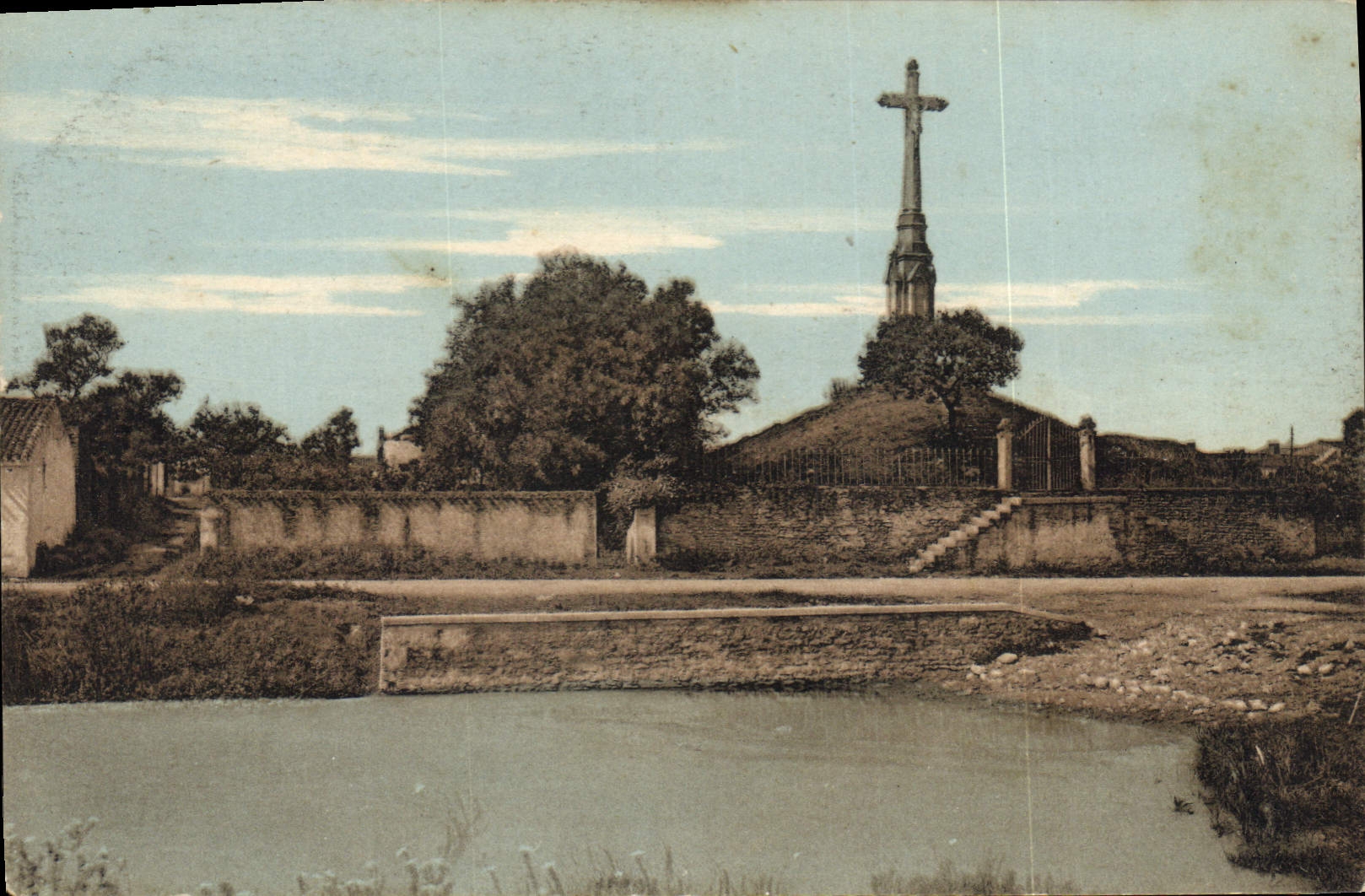CPA Calvaire de Triaize Vendee 