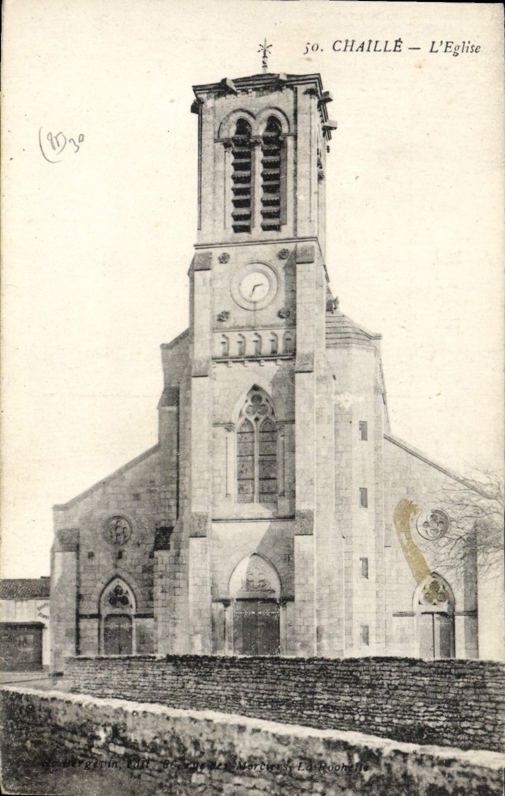 CPA Chaille l'eglise 