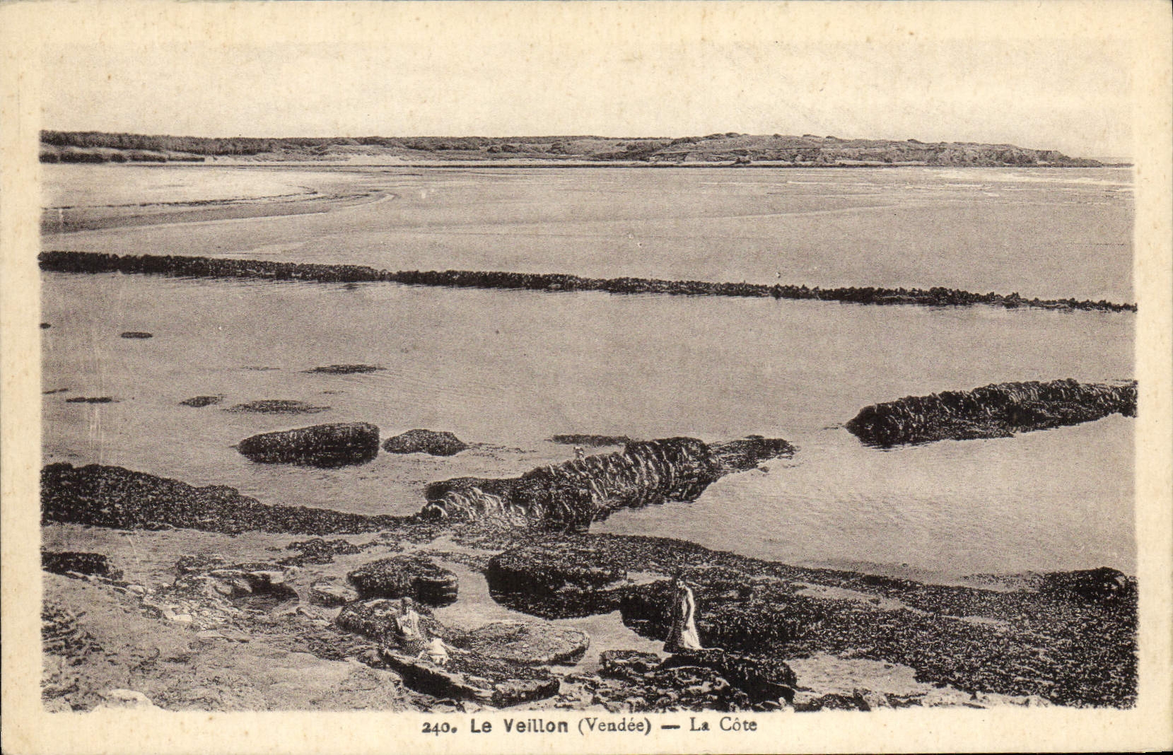 CPA Le Veillon Vendee la Cote 