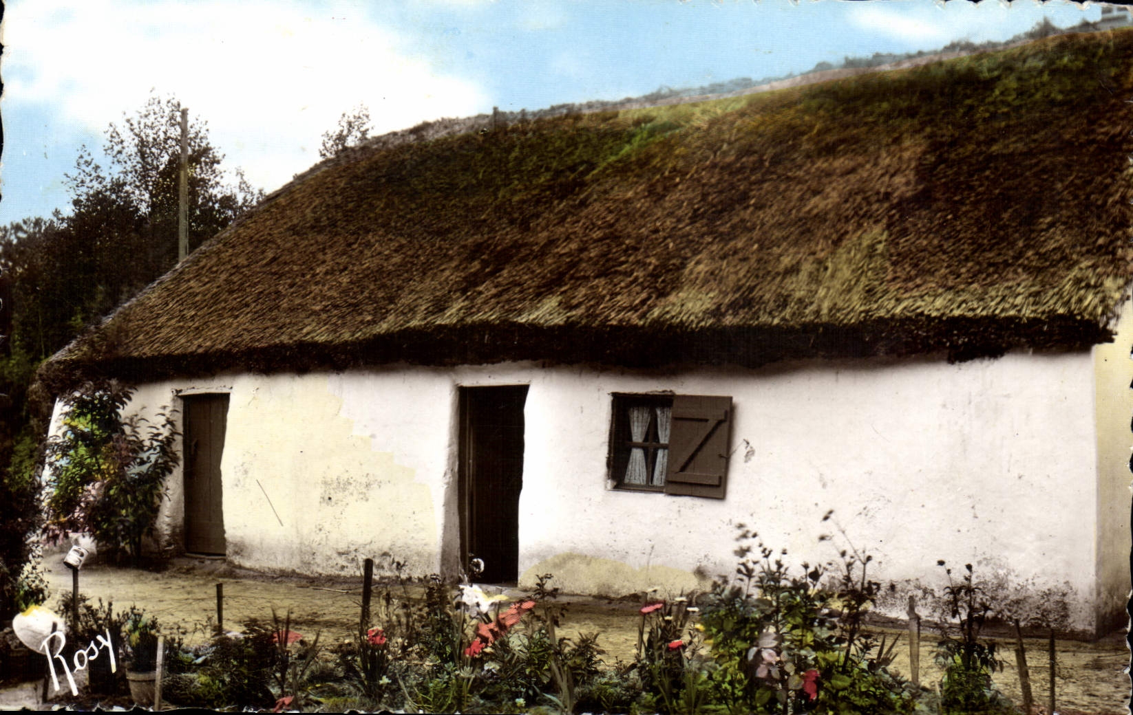 CPA Au Pays Maraichin une bourrine