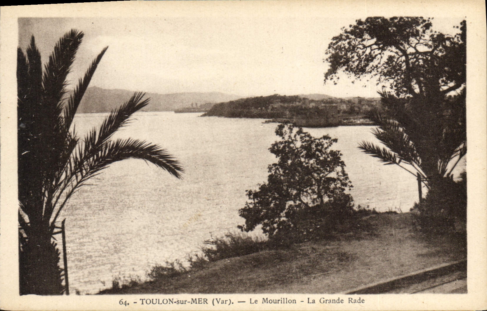 CPA Toulon sur Mer Var Le Mourillon La Grande Rade