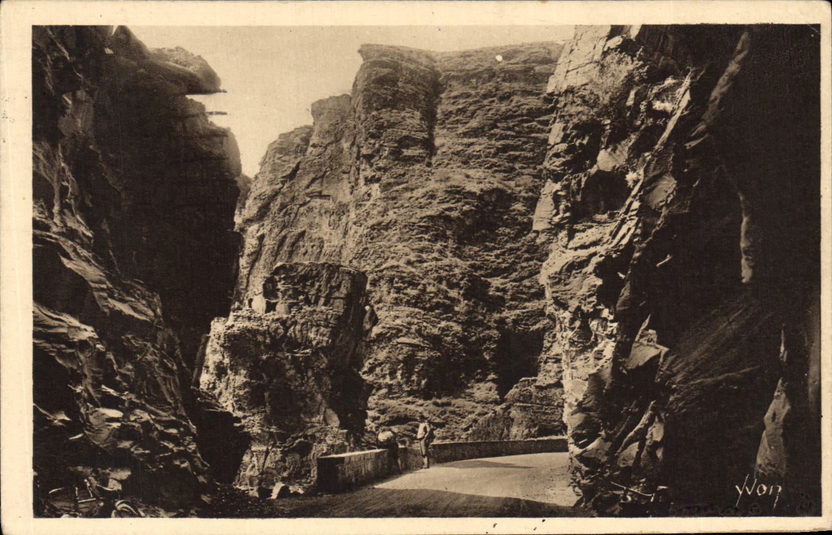 CPA La douce France Gorges de Daluis A M