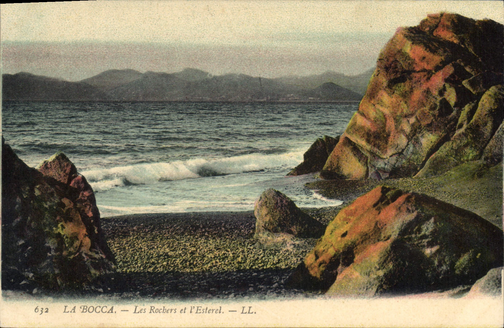 CPA La Bocca Les Rochers et l'Esterel