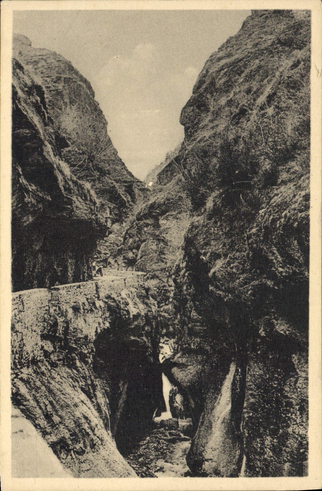 CPA Beuil Les Gorges du Cians Cians Gorges