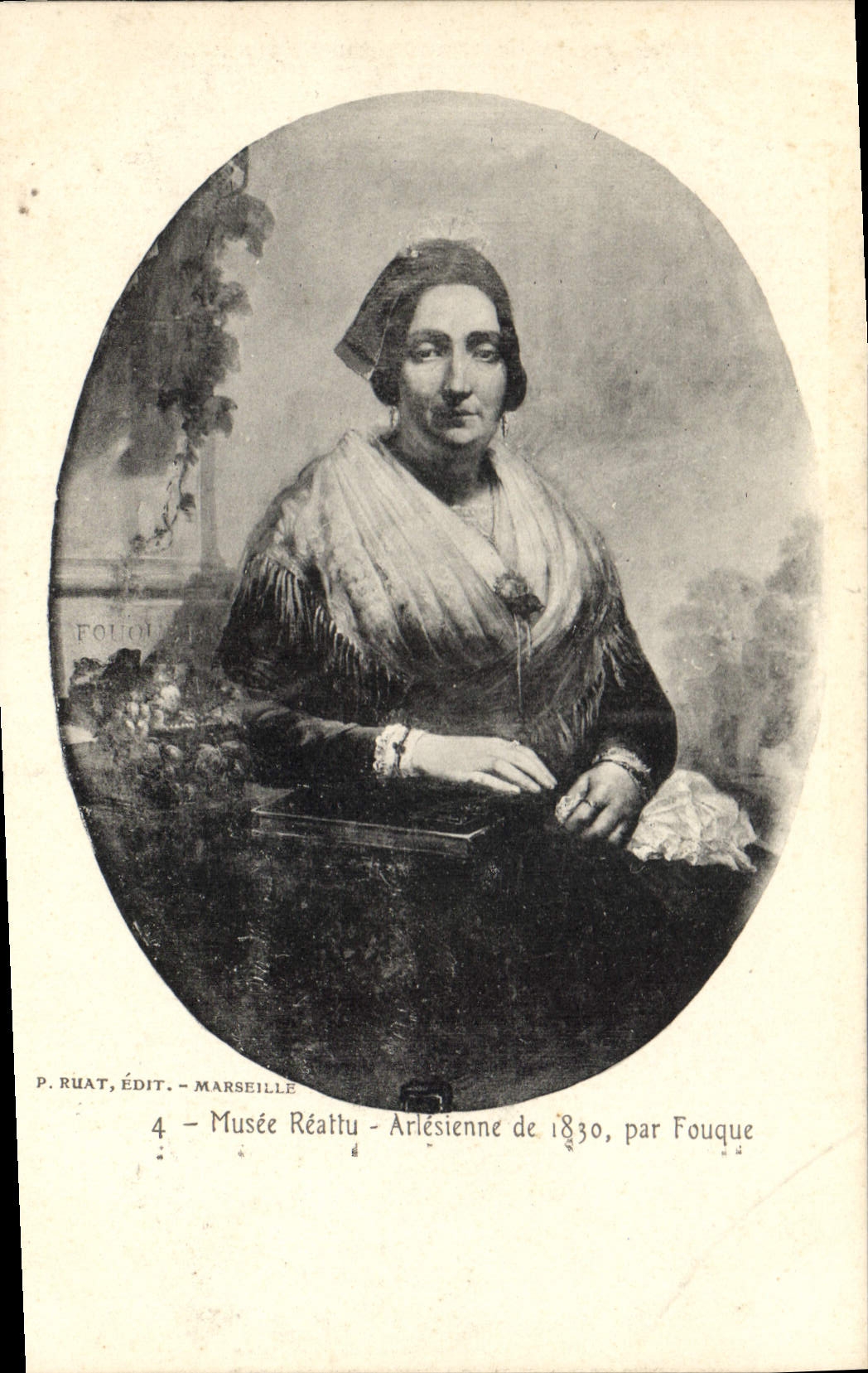 CPA Musee Reattu Arlesienne de 1830 par Fouque