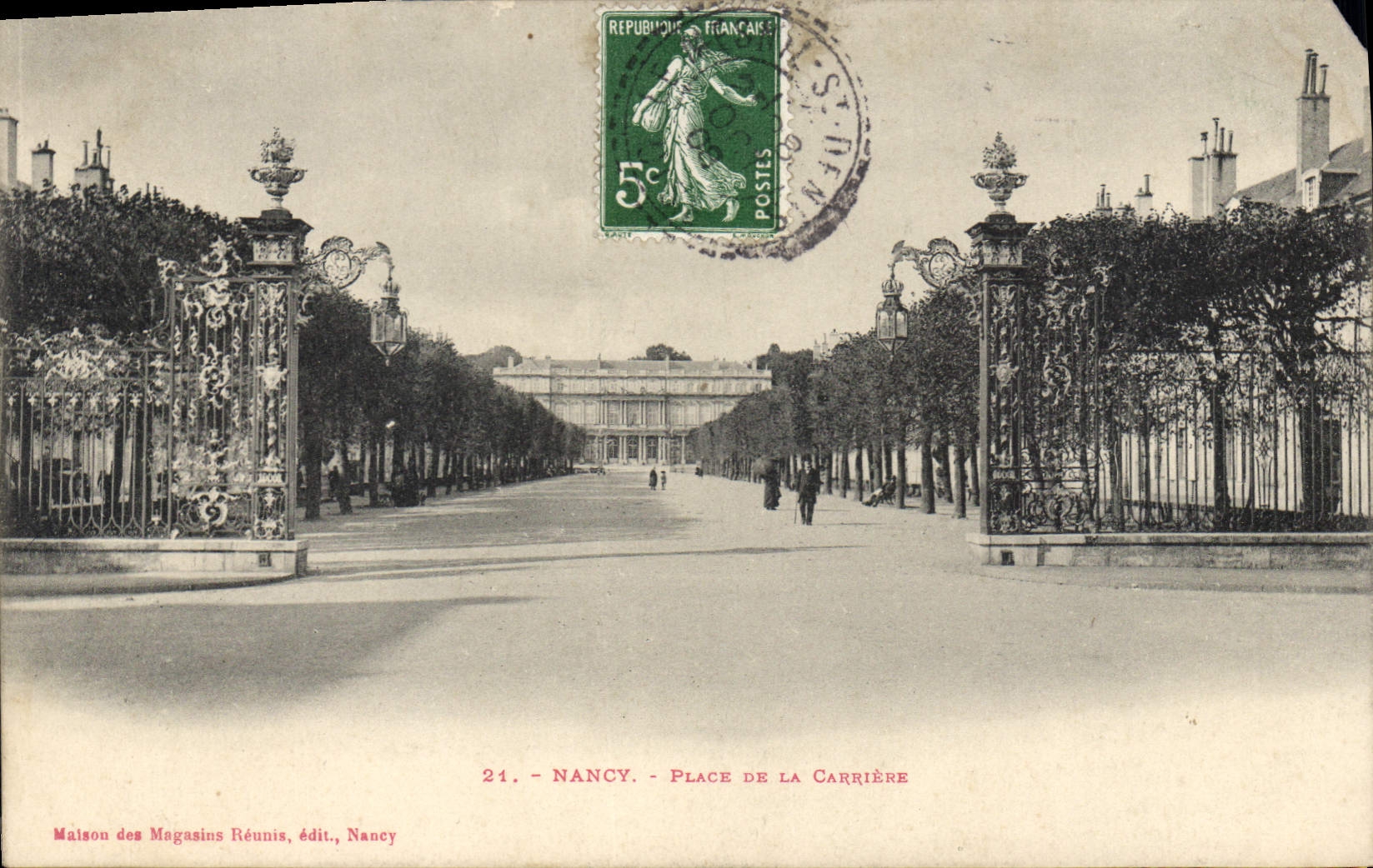 CPA Nancy Plage de la Carniere 