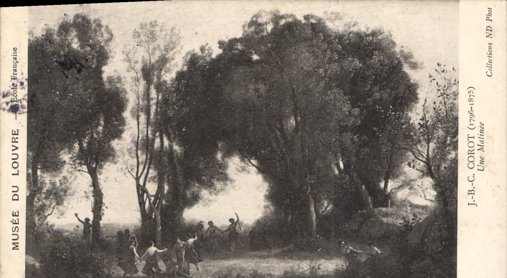 CPA Musee du Louvre Corot Une Matiner 