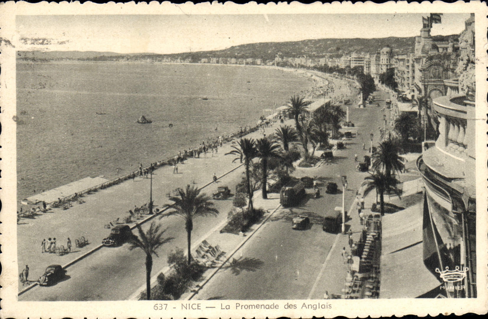 CPA Nice La Promenade des Anglais