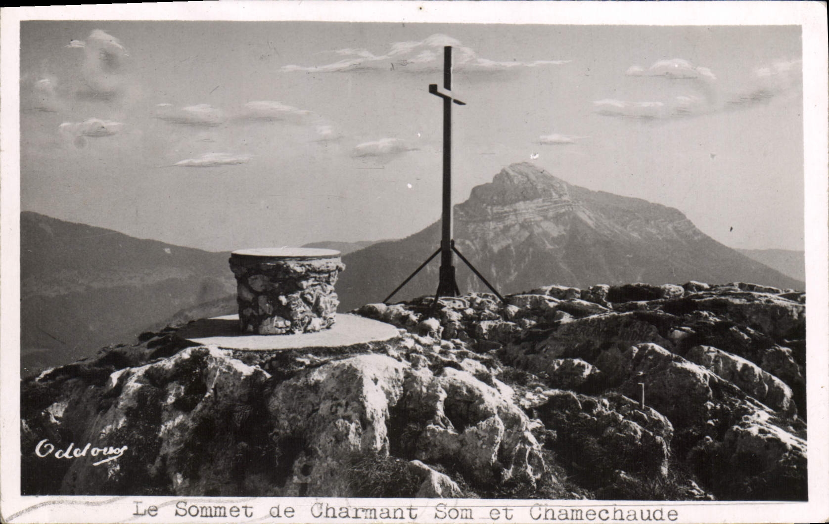 CPA Le Sommet de Charmant Som et Chamechaude 